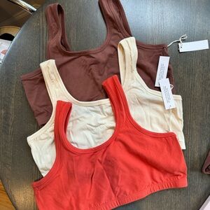 Lot of Arq Plus Size Comfort Bras and 1 Pair of Undies NWT